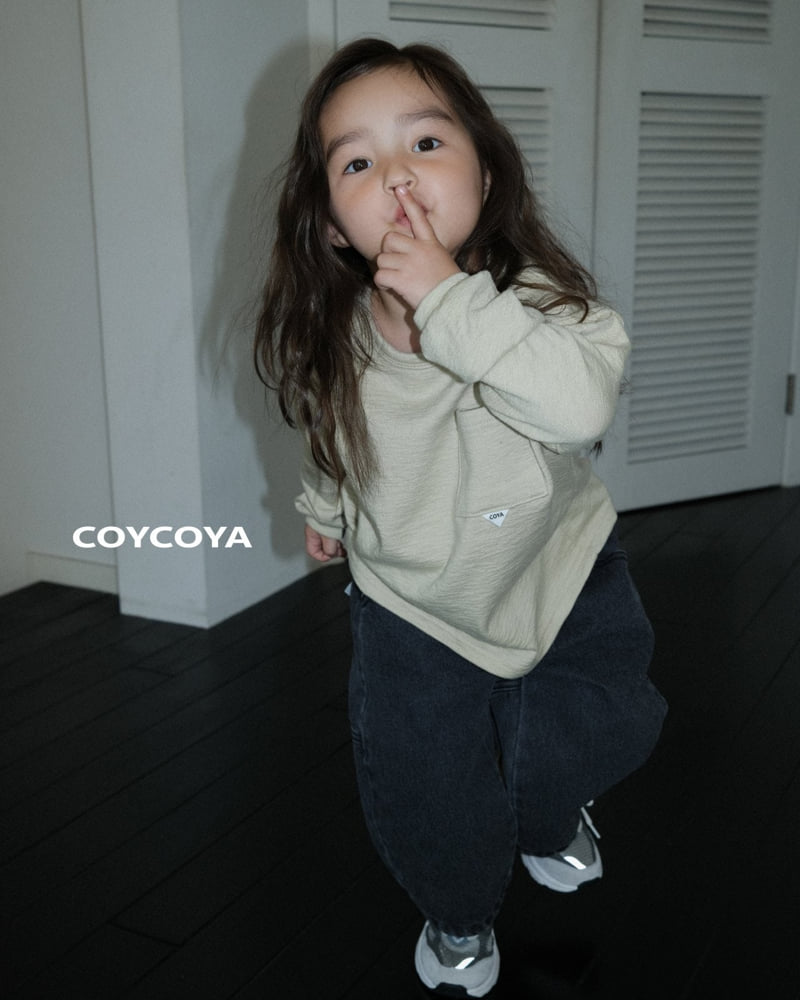 Coycoya - Korean Children Fashion - #kidsshorts - Coya Slub Fleece Tee - 3