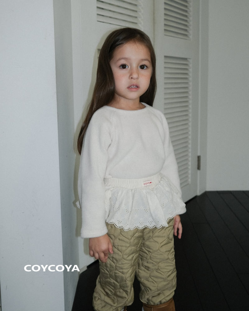 Coycoya - Korean Children Fashion - #kidsshorts - Mi Lace Pants - 9
