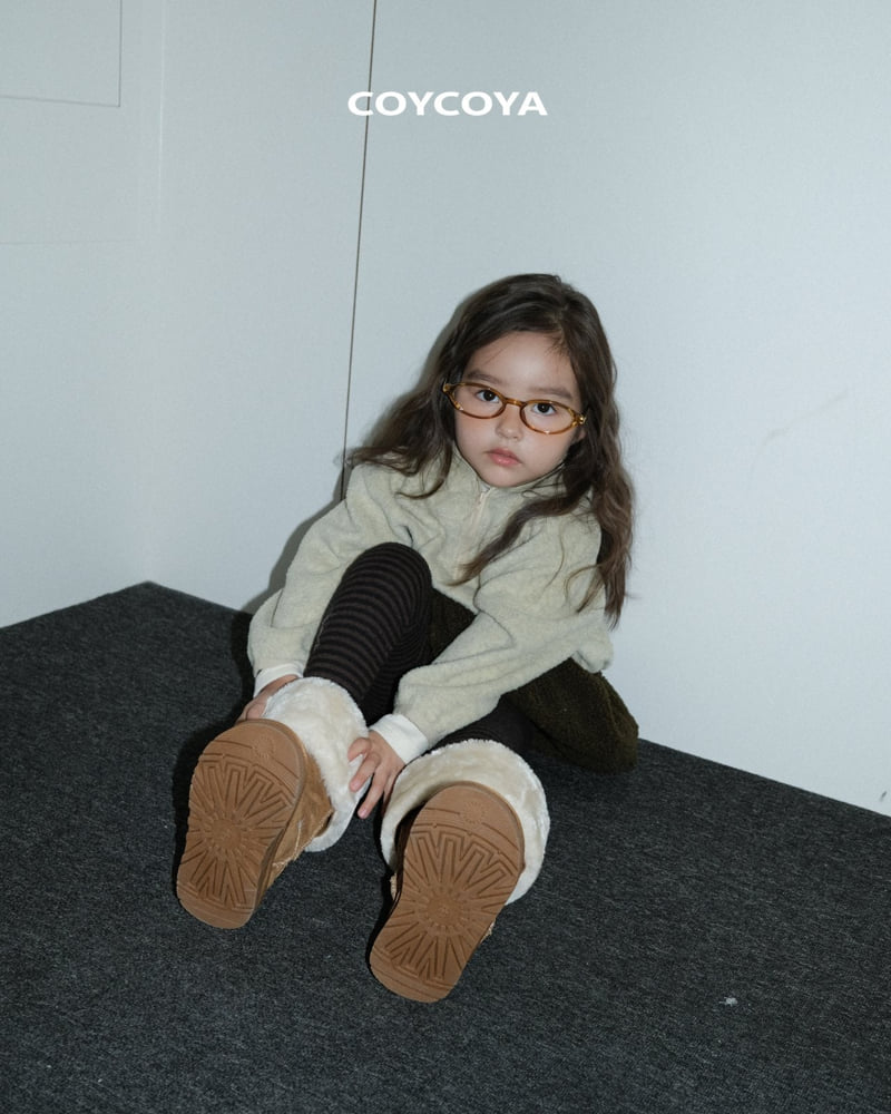 Coycoya - Korean Children Fashion - #kidsstore - Pastel High Neck Hoodie - 8