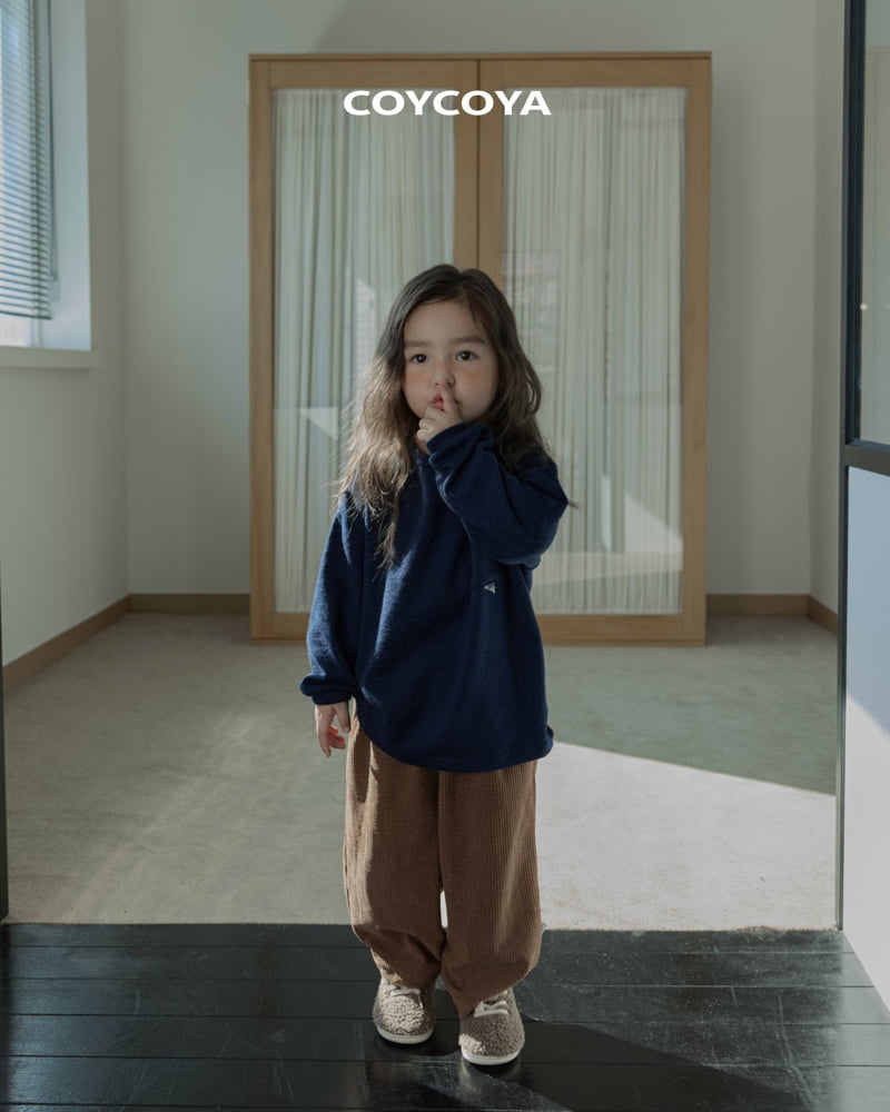 Coycoya - Korean Children Fashion - #kidsshorts - Coya Slub Fleece Tee - 4