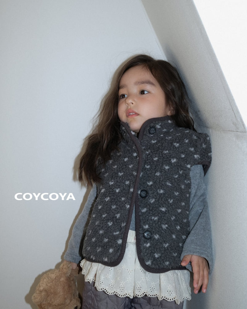Coycoya - Korean Children Fashion - #kidsstore - Love Me Cap Sleeve Jacket - 11