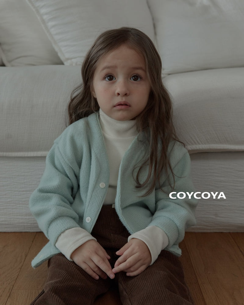 Coycoya - Korean Children Fashion - #littlefashionista - Snug Turtleneck Tee - 6