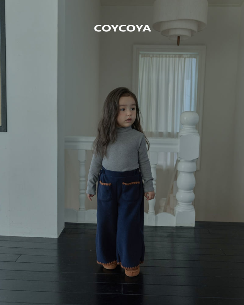 Coycoya - Korean Children Fashion - #littlefashionista - Mellow Pocket Pants - 7