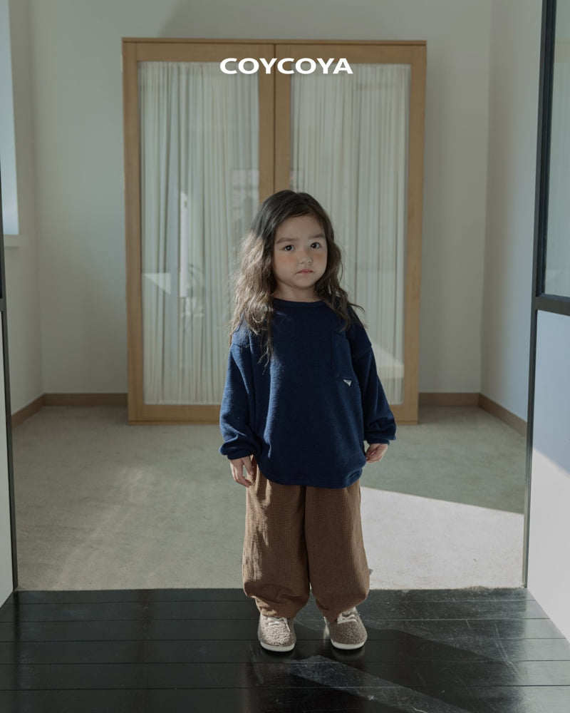 Coycoya - Korean Children Fashion - #magicofchildhood - Coya Slub Fleece Tee - 8