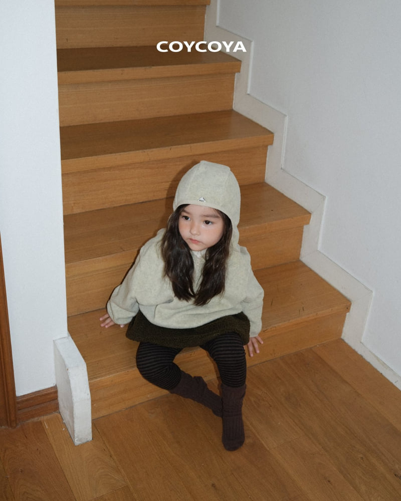 Coycoya - Korean Children Fashion - #prettylittlegirls - Caramel Fleece Leggings - 11