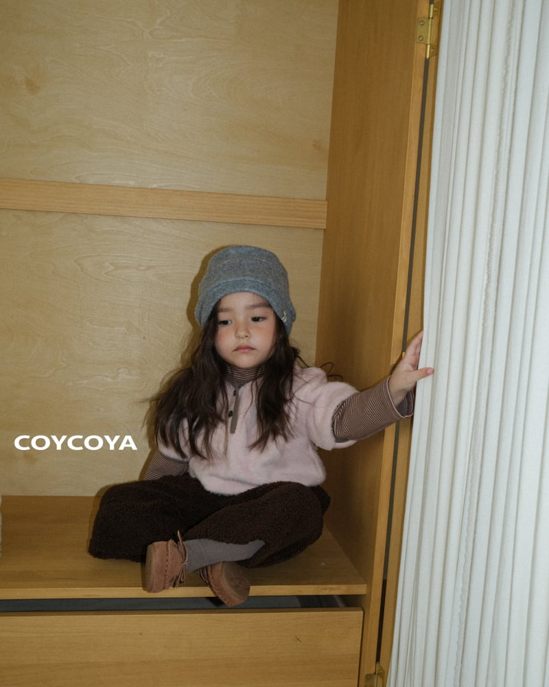 Coycoya - Korean Children Fashion - #prettylittlegirls - Brownie Turtleneck Tee