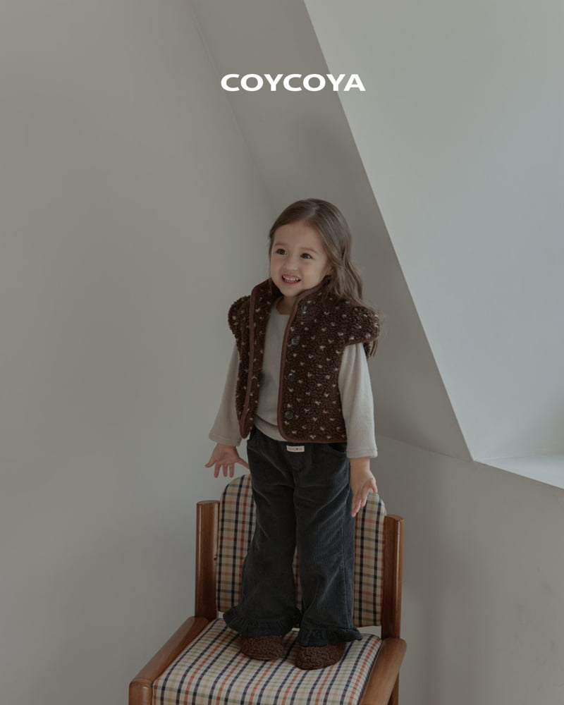 Coycoya - Korean Children Fashion - #toddlerclothing - Love Me Cap Sleeve Jacket - 4