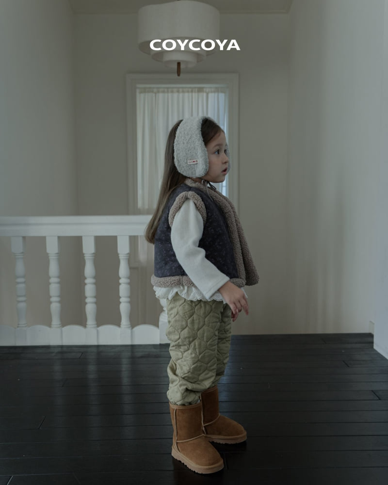 Coycoya - Korean Children Fashion - #todddlerfashion - Bear Ear Warmer - 5