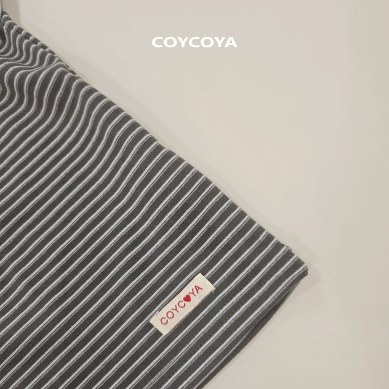 Coycoya - Korean Children Fashion - #todddlerfashion - Soft Ring Tee - 12