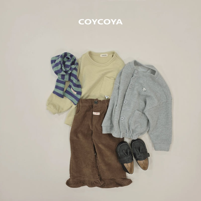 Coycoya - Korean Children Fashion - #todddlerfashion - Coya Slub Fleece Tee - 11