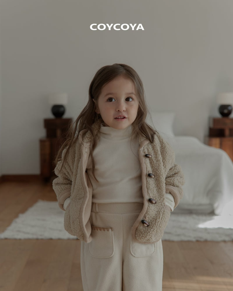 Coycoya - Korean Children Fashion - #toddlerclothing - Salt Collar Jacket - 5