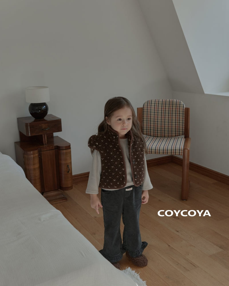 Coycoya - Korean Children Fashion - #toddlerclothing - Love Me Cap Sleeve Jacket - 3