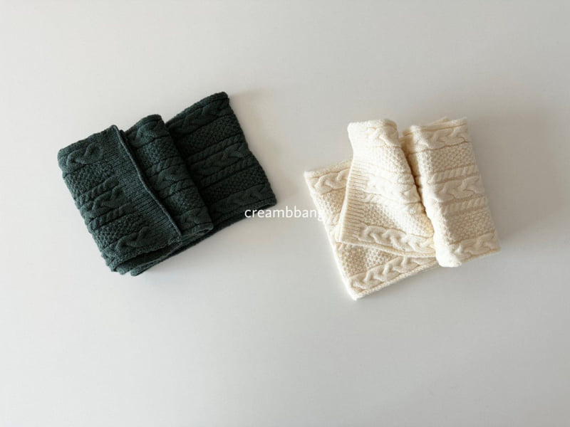 Cream Bbang - Korean Children Fashion - #Kfashion4kids - Cable Knit Muffler - 8