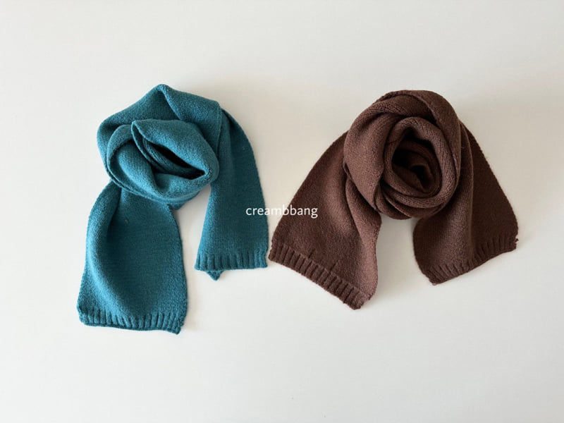 Cream Bbang - Korean Children Fashion - #Kfashion4kids - Soft Knit Muffler - 5