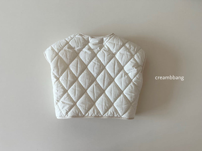 Cream Bbang - Korean Children Fashion - #kidzfashiontrend - Dia Quilted Vest - 4