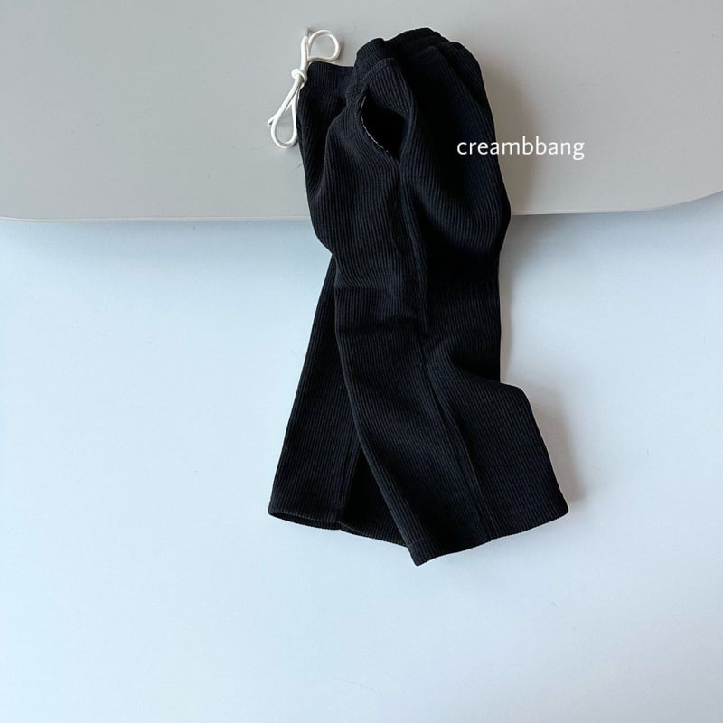 Cream Bbang - Korean Children Fashion - #designkidswear - Soft Bonding Ribbed Pants - 5