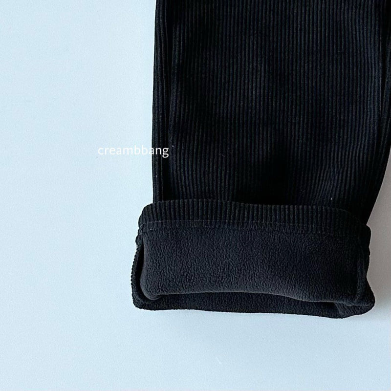 Cream Bbang - Korean Children Fashion - #discoveringself - Soft Bonding Ribbed Pants - 6