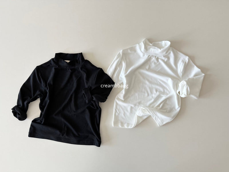 Cream Bbang - Korean Children Fashion - #fashionkids - Hitech Half Turtleneck