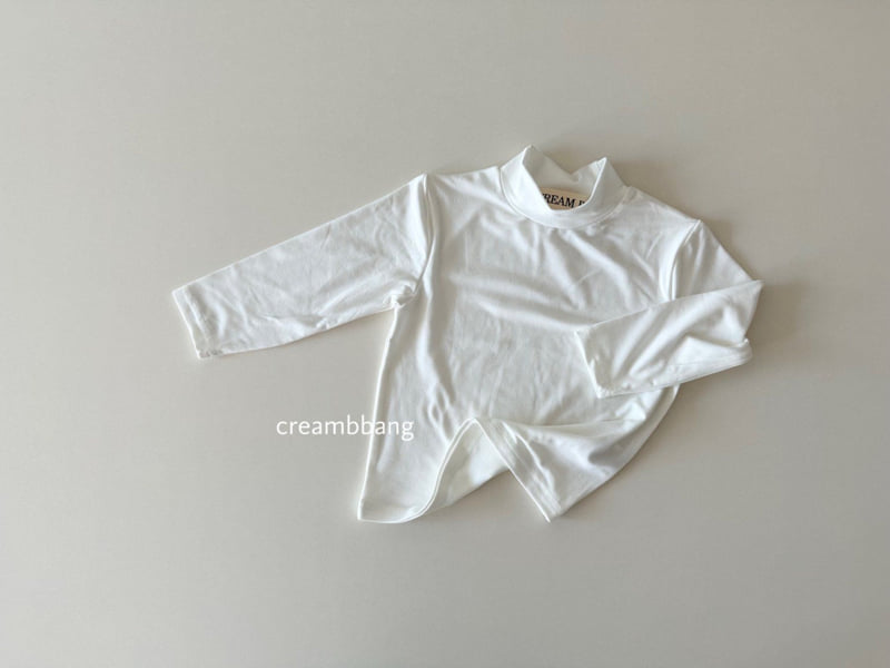Cream Bbang - Korean Children Fashion - #kidsstore - Hitech Half Turtleneck - 3