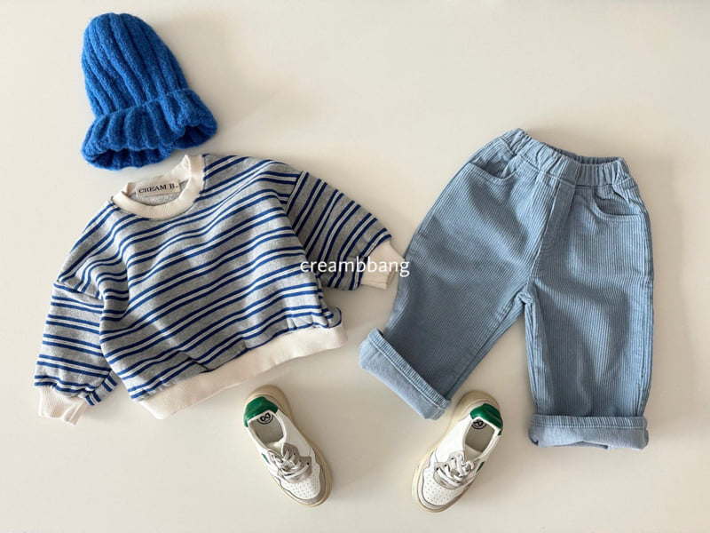 Cream Bbang - Korean Children Fashion - #prettylittlegirls - Vivid Corduroy Wide Pants - 11