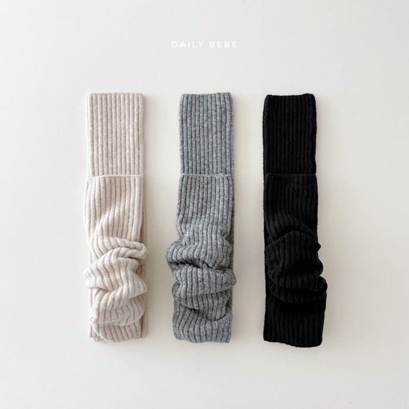 Daily Bebe - Korean Children Fashion - #Kfashion4kids - Knit Leg Warmers