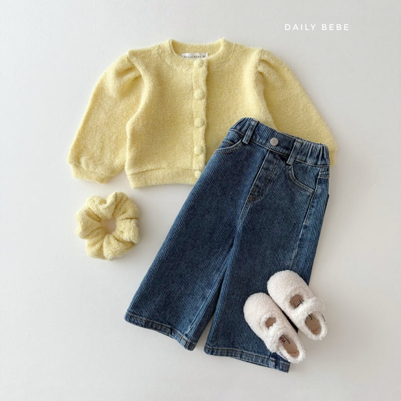 Daily Bebe - Korean Children Fashion - #Kfashion4kids - Bouclé Cardigan - 11