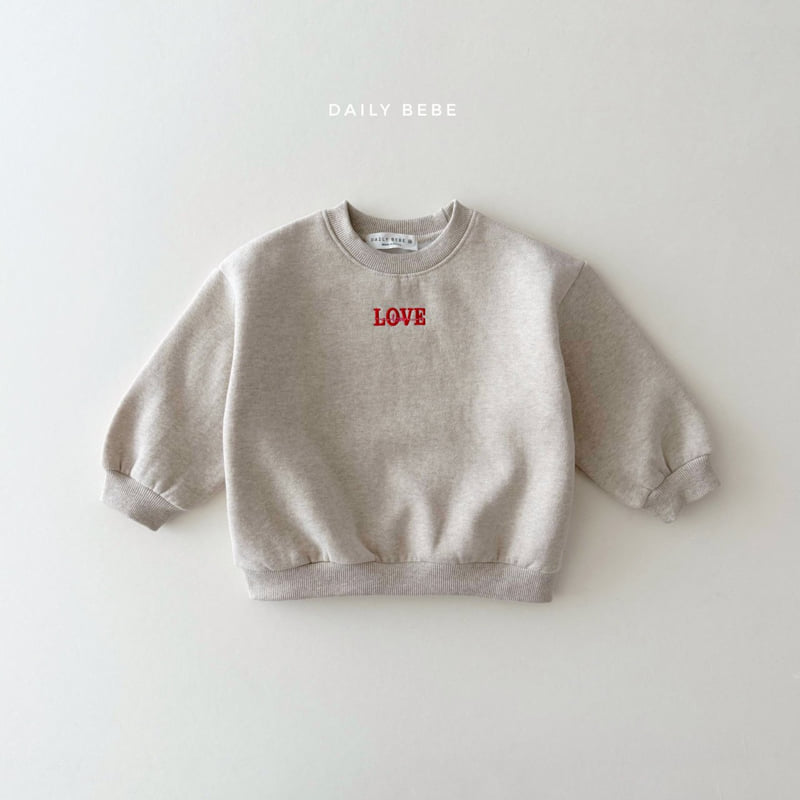 Daily Bebe - Korean Children Fashion - #Kfashion4kids - Love Jogger Set - 5