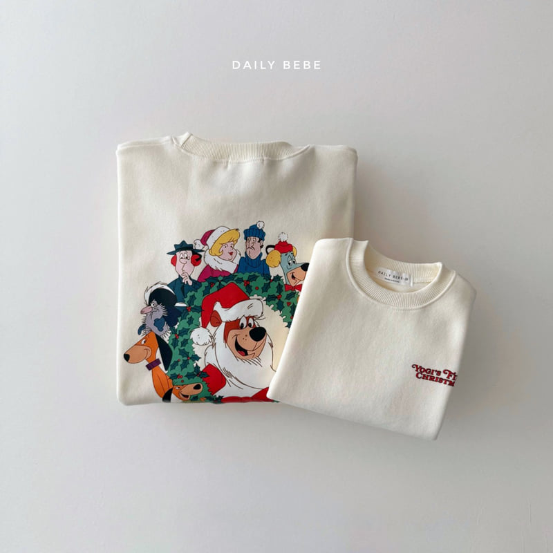 Daily Bebe - Korean Children Fashion - #Kfashion4kids - Wreath Sweatshirt
