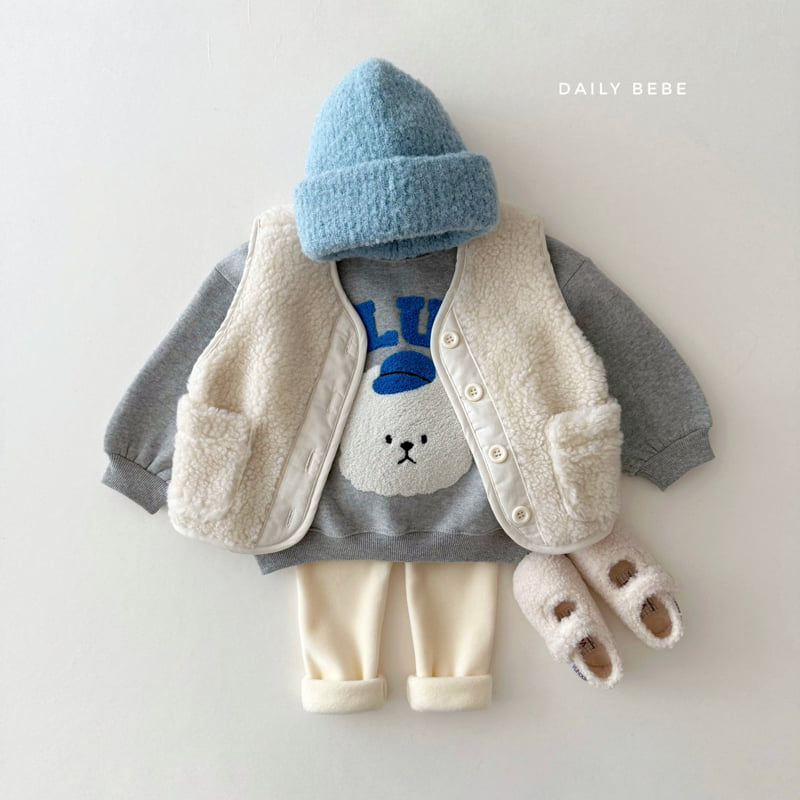 Daily Bebe - Korean Children Fashion - #childofig - Mink Basic Leggings - 8