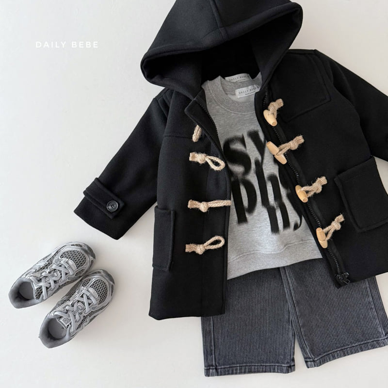 Daily Bebe - Korean Children Fashion - #childofig - Daily Hooded Coat - 8