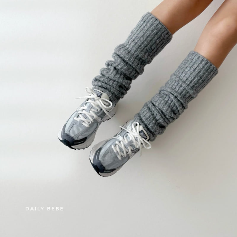 Daily Bebe - Korean Children Fashion - #childofig - Knit Leg Warmers - 6