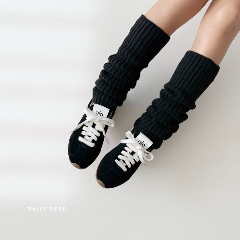 Daily Bebe - Korean Children Fashion - #childofig - Knit Leg Warmers - 7