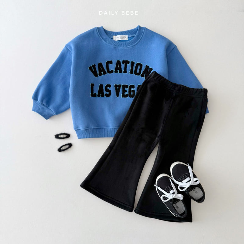 Daily Bebe - Korean Children Fashion - #childofig - Vacation Sweatshirt - 11