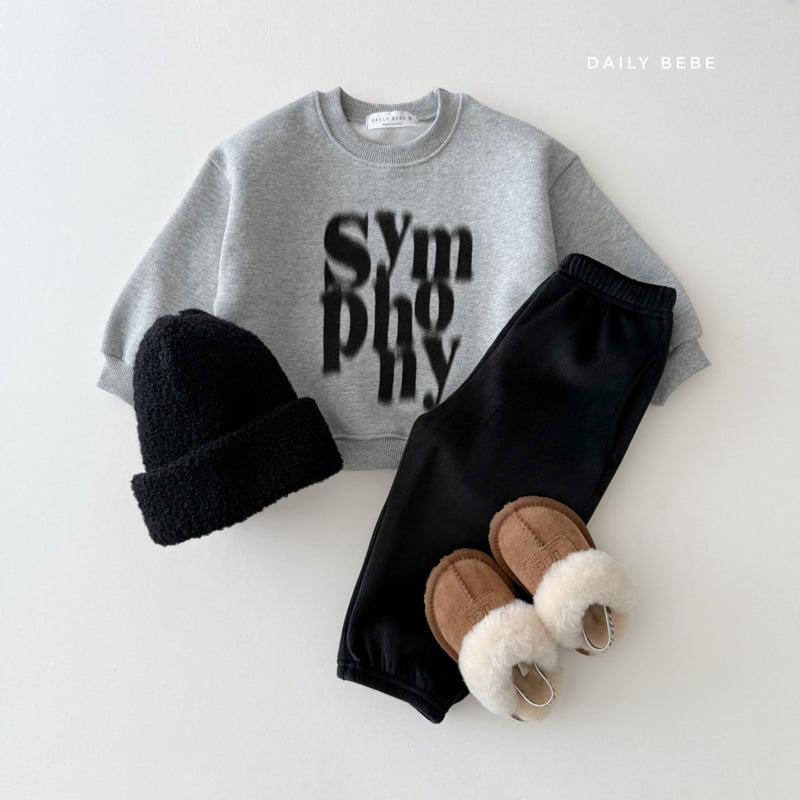 Daily Bebe - Korean Children Fashion - #childofig - Symphony Sweatshirt - 8