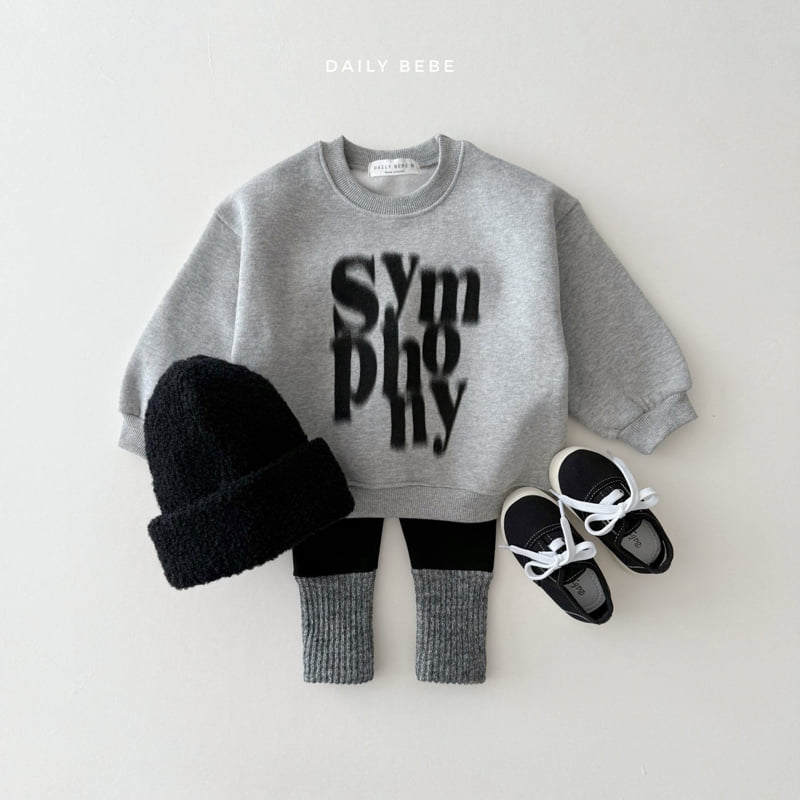Daily Bebe - Korean Children Fashion - #childofig - Symphony Sweatshirt - 9