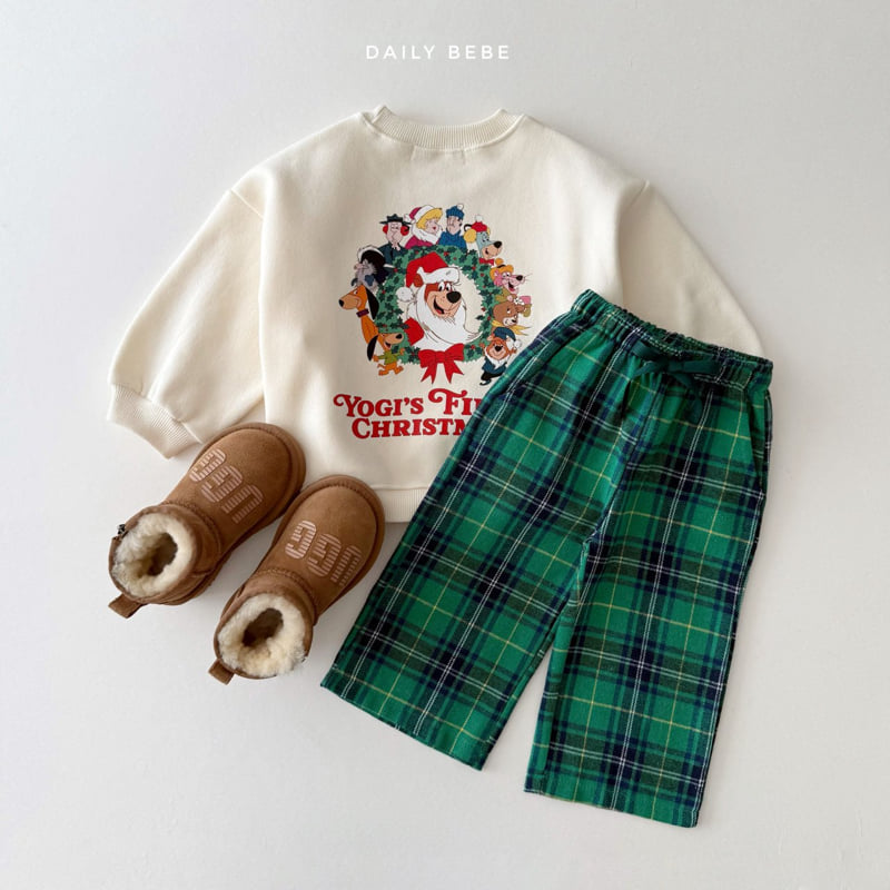 Daily Bebe - Korean Children Fashion - #childofig - Wreath Sweatshirt - 6
