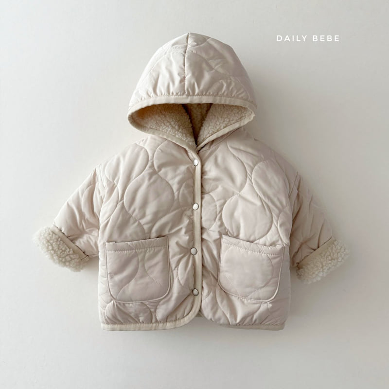 Daily Bebe - Korean Children Fashion - #childofig - Reversible Hood Jacket - 3