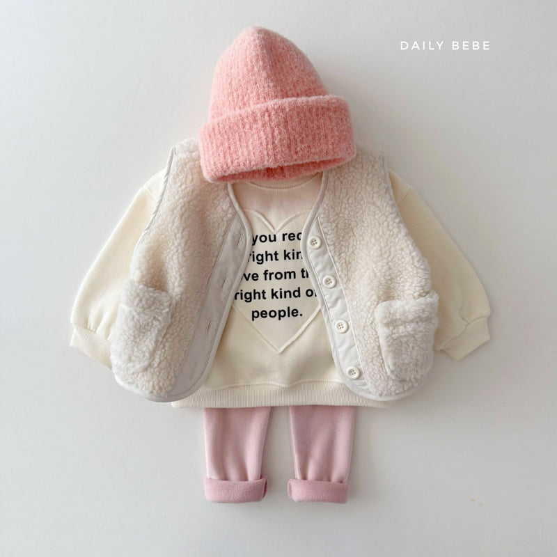 Daily Bebe - Korean Children Fashion - #childrensboutique - Mink Basic Leggings - 9
