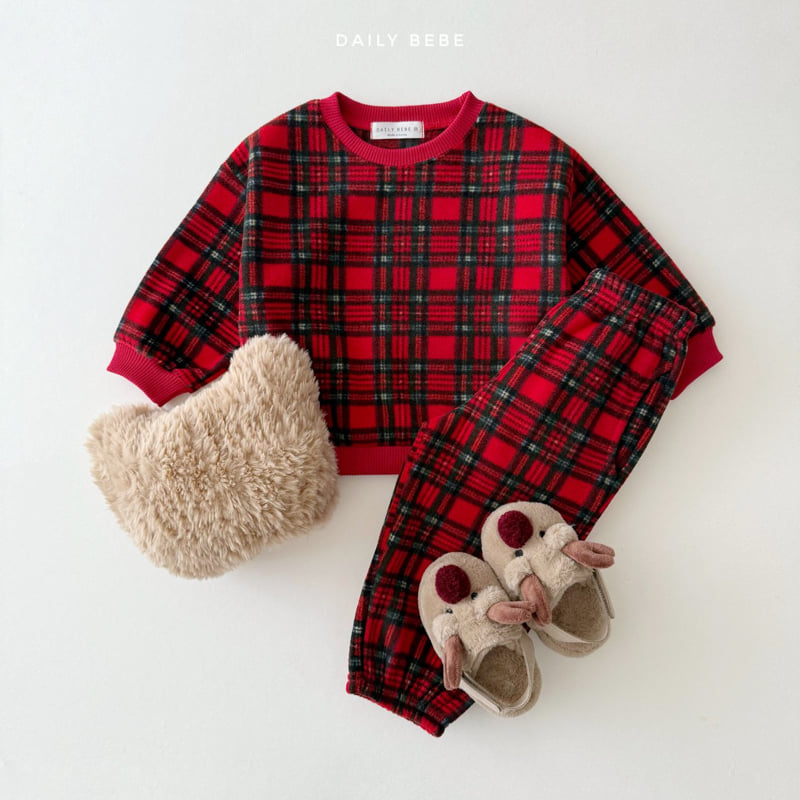 Daily Bebe - Korean Children Fashion - #childrensboutique - Fleece Sweatshirt - 6