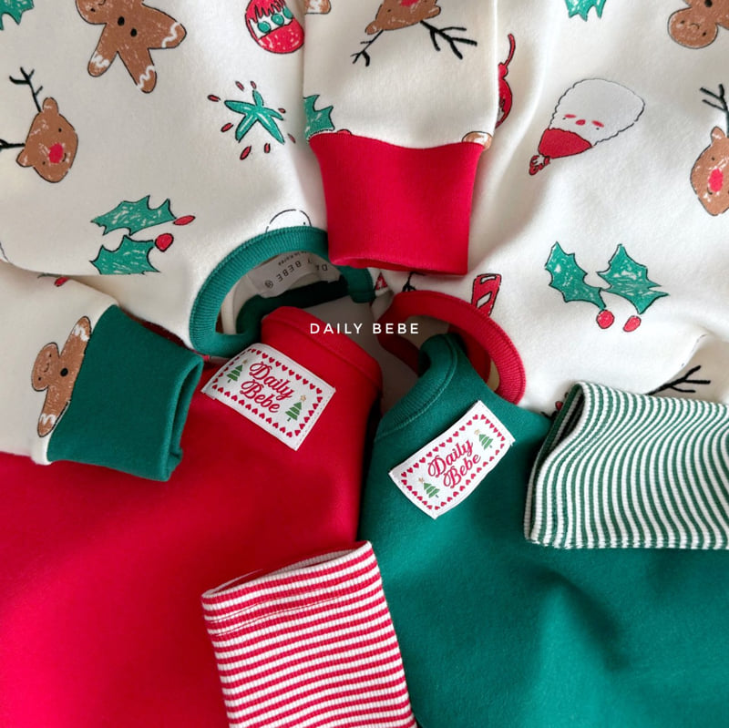 Daily Bebe - Korean Children Fashion - #childrensboutique - Merry Easywear Set - 10