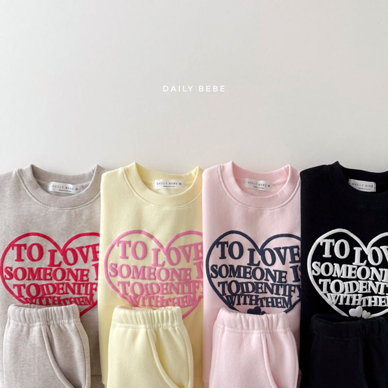 Daily Bebe - Korean Children Fashion - #childrensboutique - To Love Bootcut Set