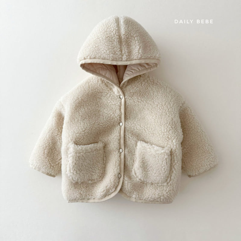 Daily Bebe - Korean Children Fashion - #childofig - Reversible Hood Jacket - 4