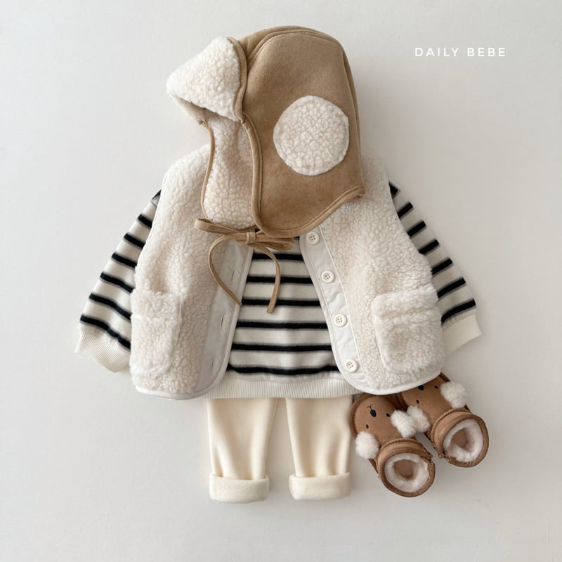Daily Bebe - Korean Children Fashion - #designkidswear - Mink Basic Leggings - 10