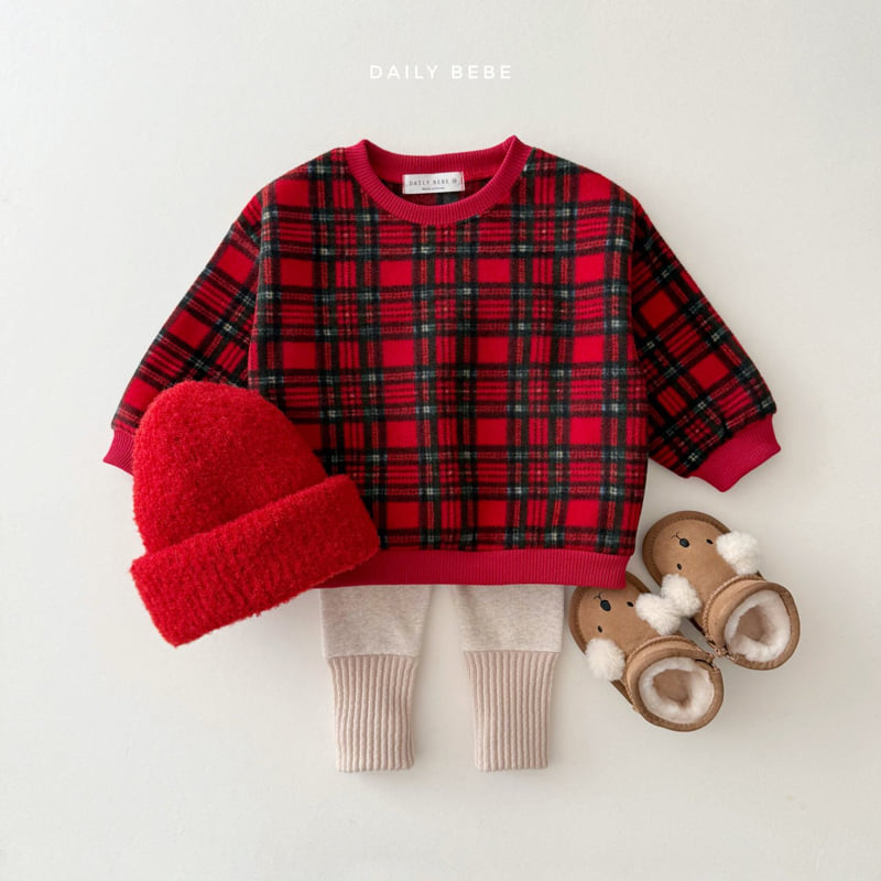 Daily Bebe - Korean Children Fashion - #designkidswear - Fleece Sweatshirt - 7