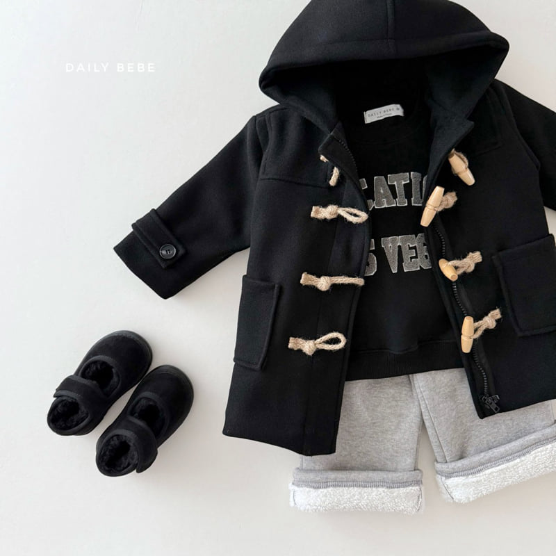 Daily Bebe - Korean Children Fashion - #designkidswear - Daily Hooded Coat - 10