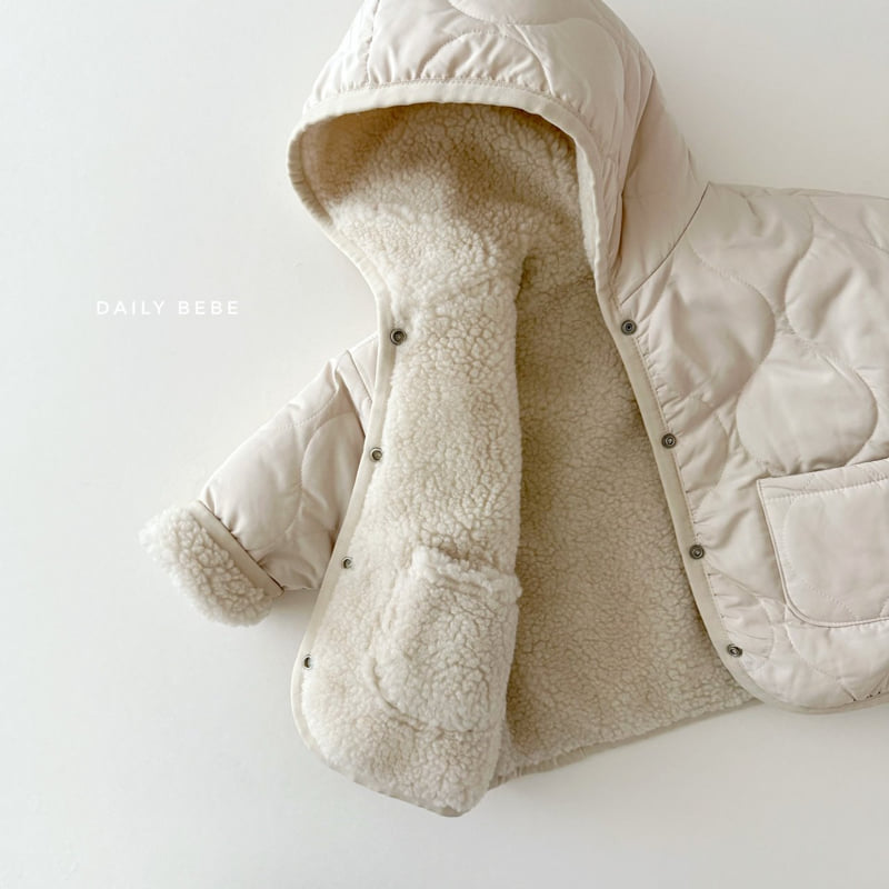 Daily Bebe - Korean Children Fashion - #designkidswear - Reversible Hood Jacket - 5