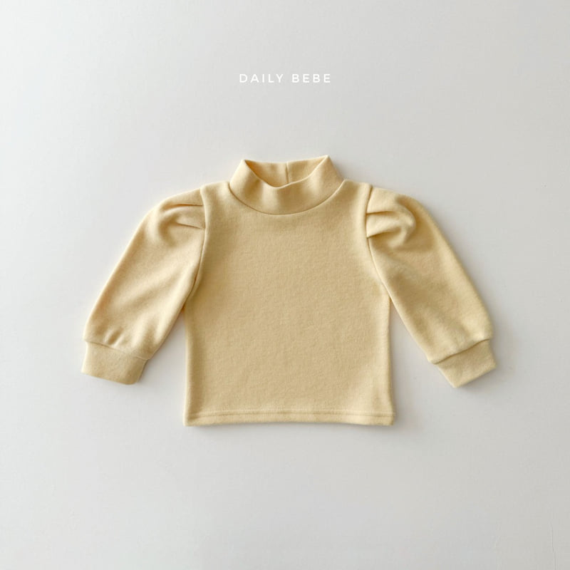 Daily Bebe - Korean Children Fashion - #childrensboutique - Peach Puff Tee - 4