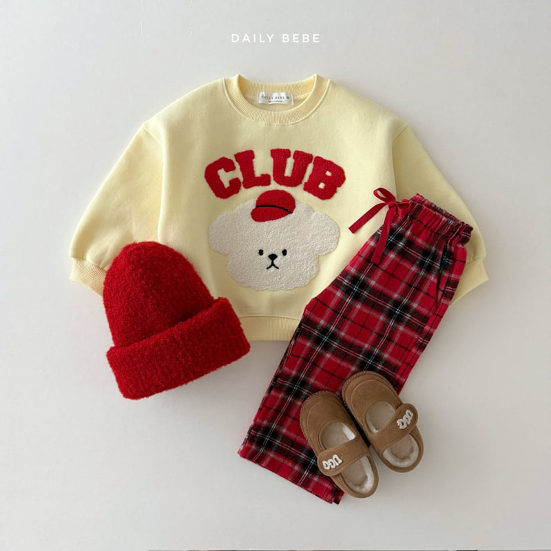 Daily Bebe - Korean Children Fashion - #discoveringself - Merry Check Pants - 10