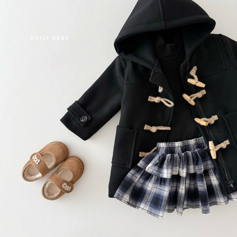 Daily Bebe - Korean Children Fashion - #discoveringself - Daily Hooded Coat - 11