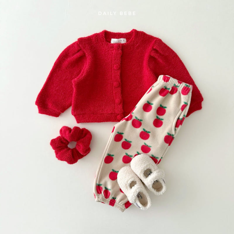 Daily Bebe - Korean Children Fashion - #discoveringself - Bouclé Cardigan - 6